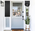 Blackout Tie Up Door Curtain 1 Panel W3527