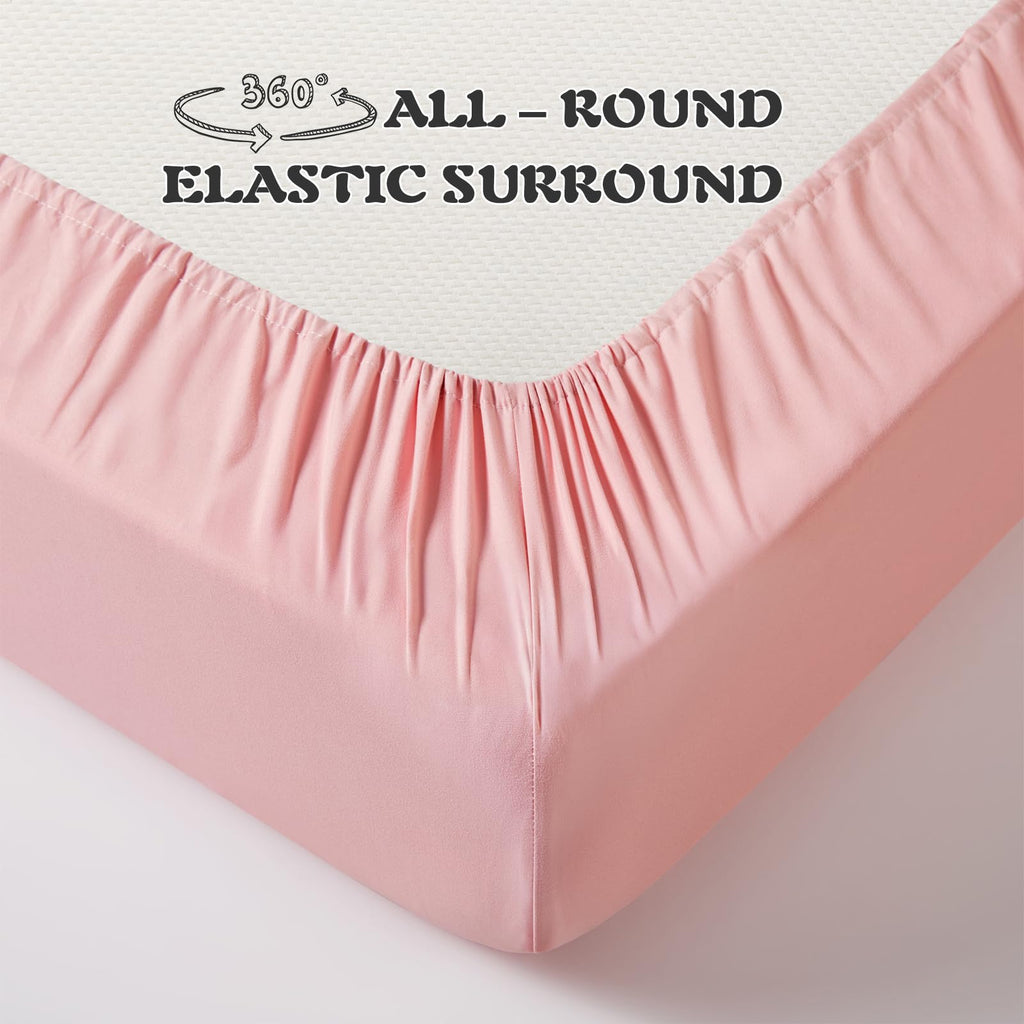 Light Pink Toddler Sheet Set I97736