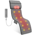 Full Body Massage Mat with Heat Detachable Neck Massager 10 Vibrating Motors H86139