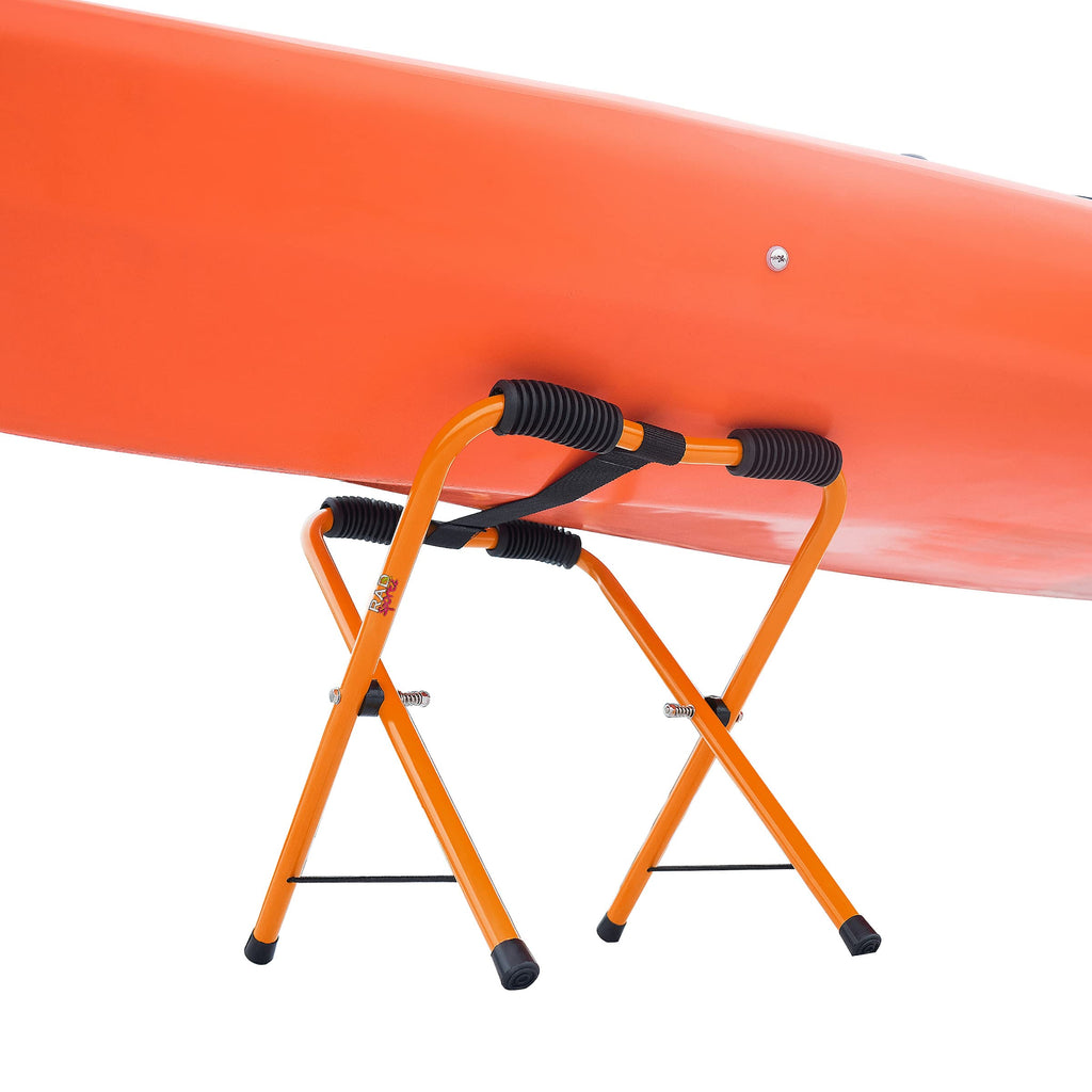 Orange Set of 2 Kayak Storage Racks X4885