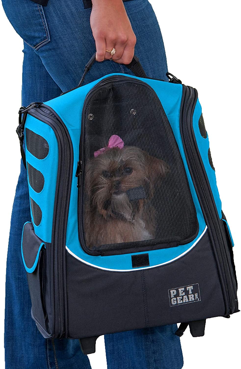 Ocean Blue Pet Backpack I649631