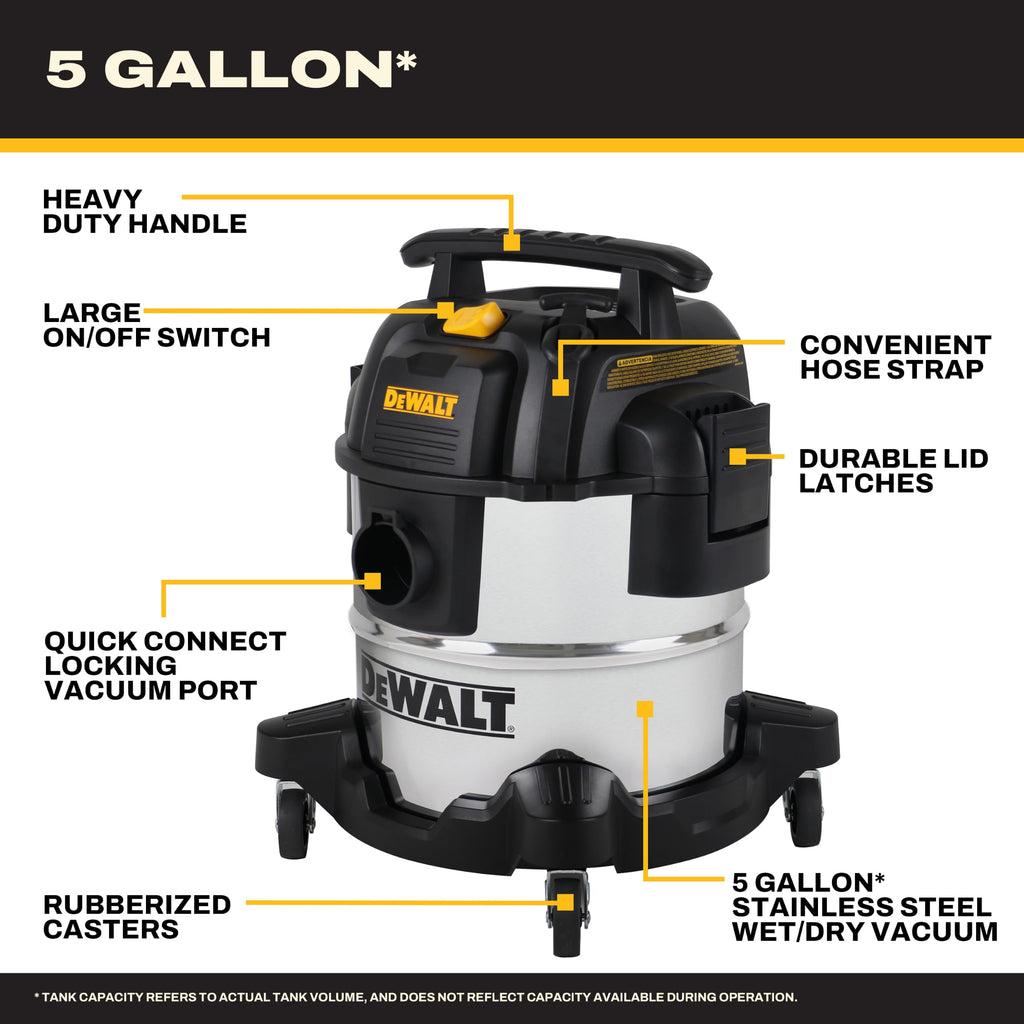 5 Gallon Wet and Dry Shop Vacuum with Blower G191707