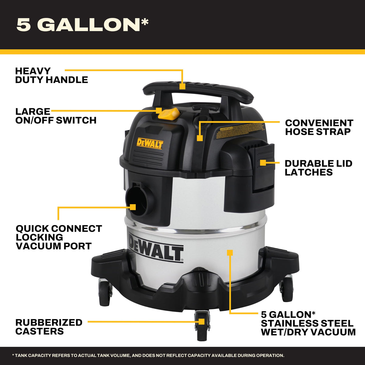 5 Gallon Wet and Dry Shop Vacuum with Blower G191707