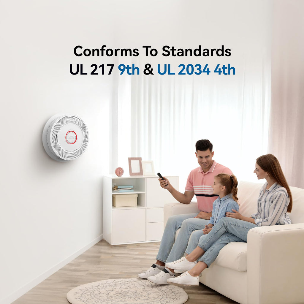 Smoke and Carbon Monoxide Detector 10-Year Battery G59045