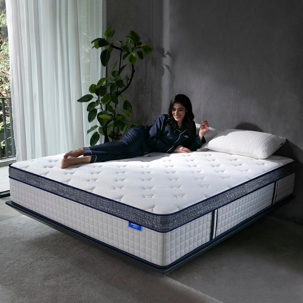 Queen Size 12 Inch Hybrid Memory Foam Mattress X924361