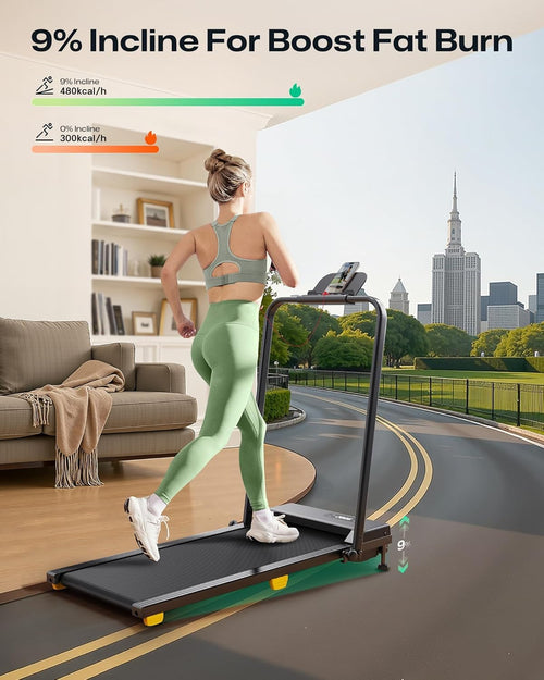 2.5HP Portable Walking Treadmill with Incline V164