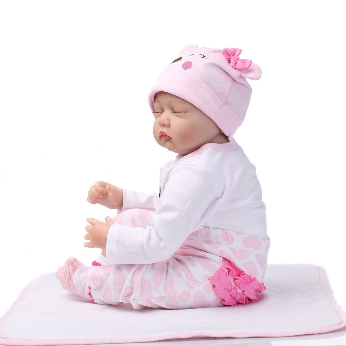 Pink Baby Clothes for 20"- 22" Reborn Doll C1206
