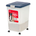 Dog Food Storage Container Up to 54 lbs Navy Pearl C1968