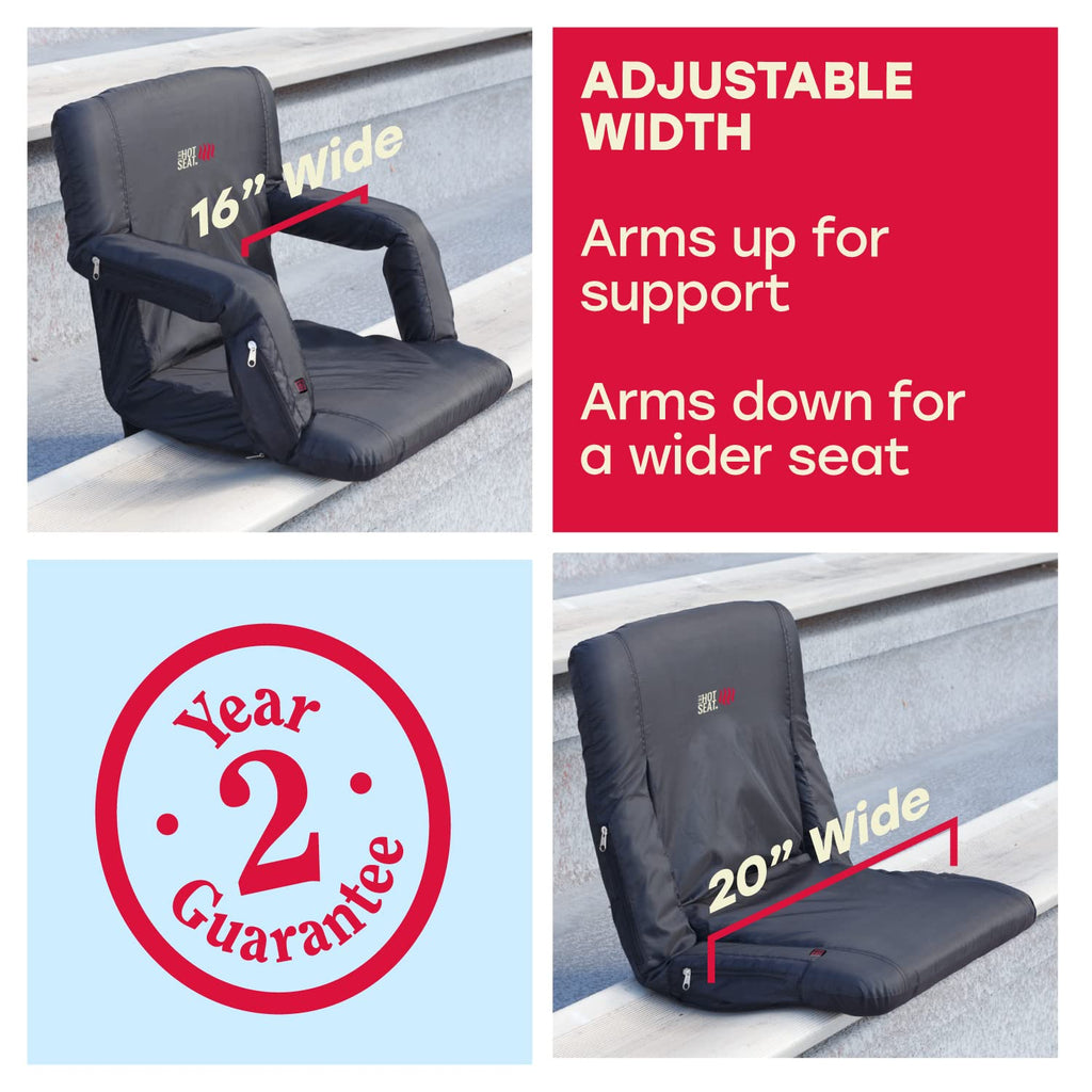 Portable Heated Stadium Seat for Bleachers S65896