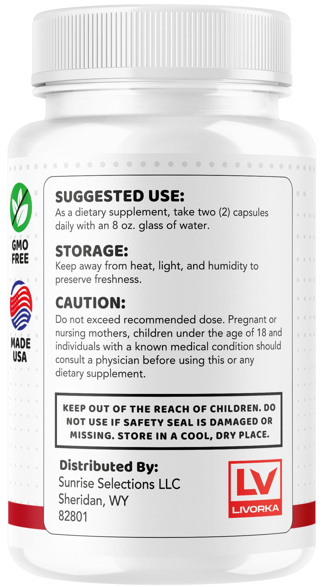 180 Capsules Supplement N2798