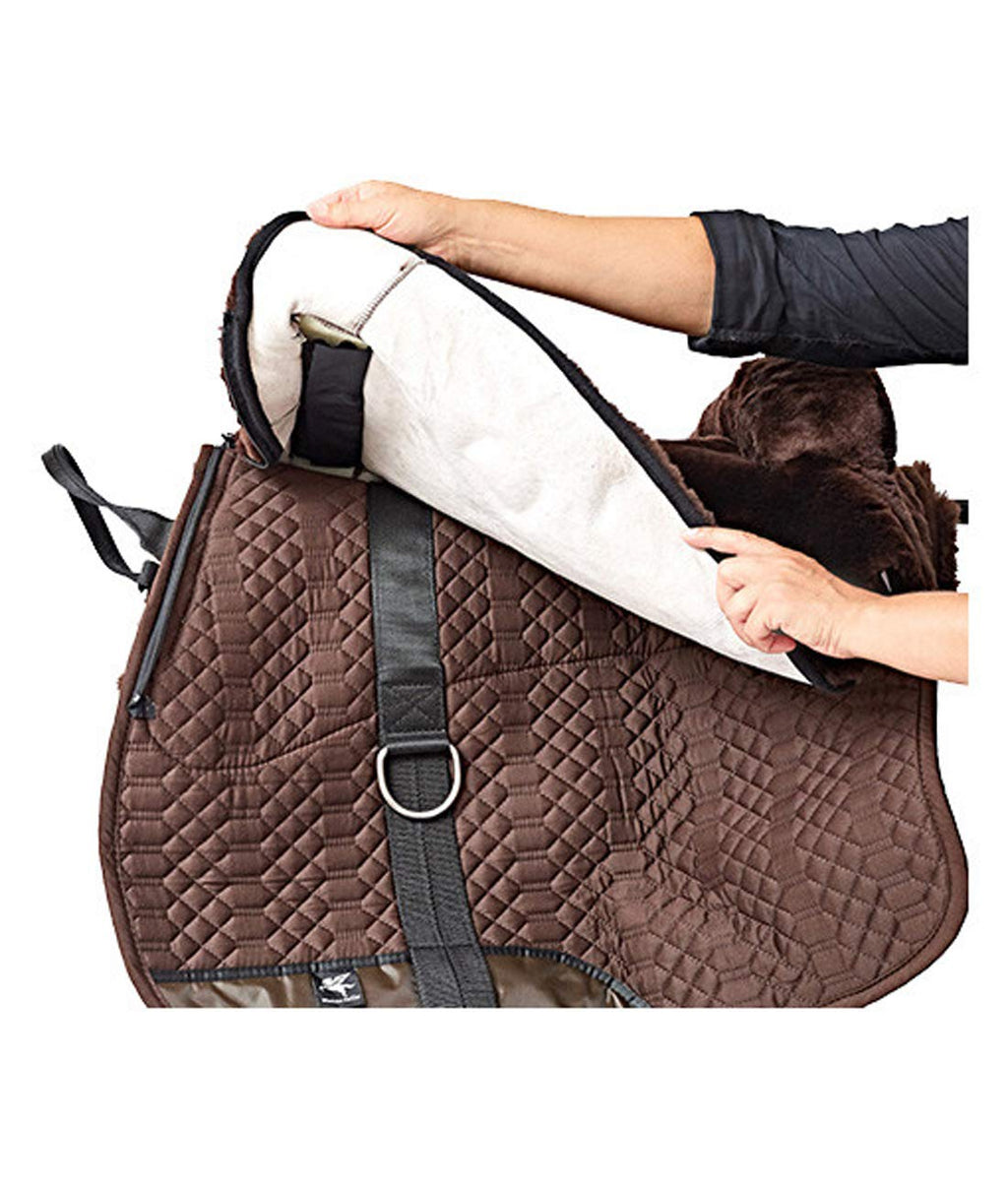 Sheepskin Lined Bareback Pad I736