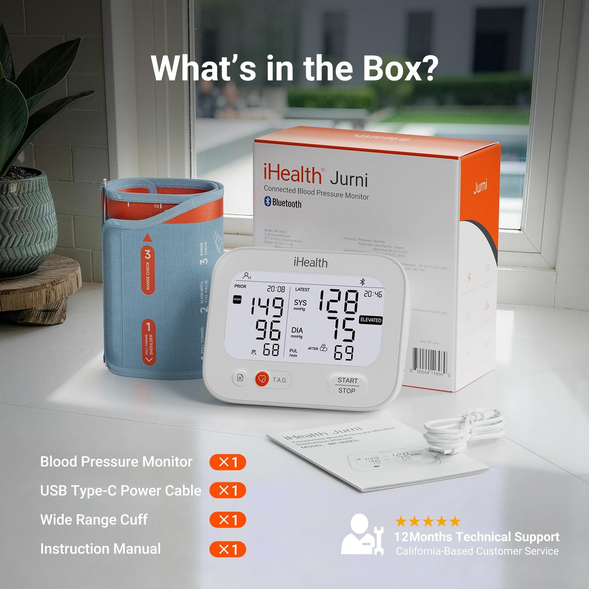 Rechargeable Blood Pressure Monitor R7240