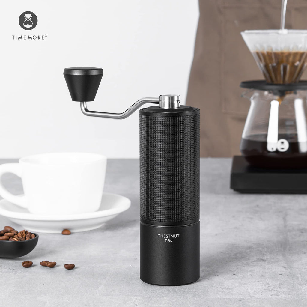 Manual Coffee Grinder with Adjustable Grind Setting Stainless Steel Conical Burr Z754