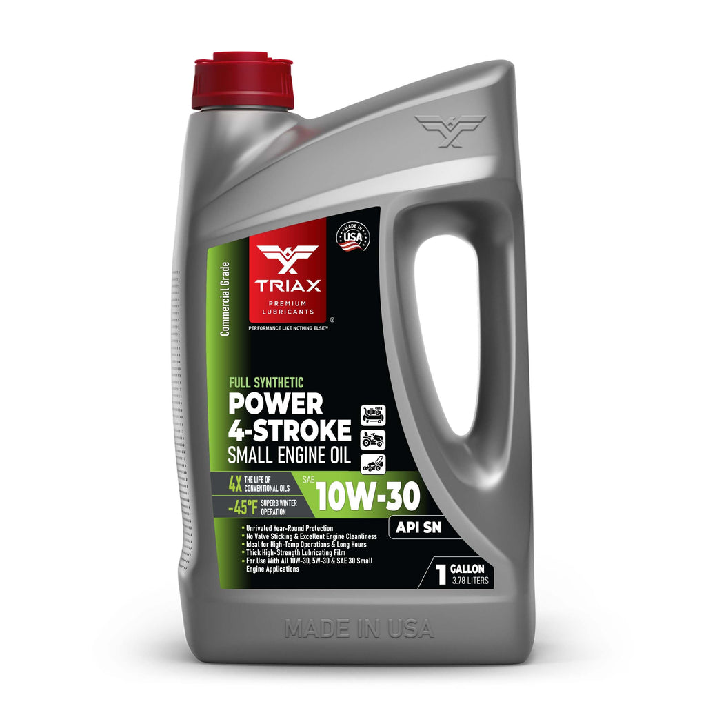 4-Stroke 10W-30 Full Synthetic Small Engine Motor Oil 1 Gallon E108