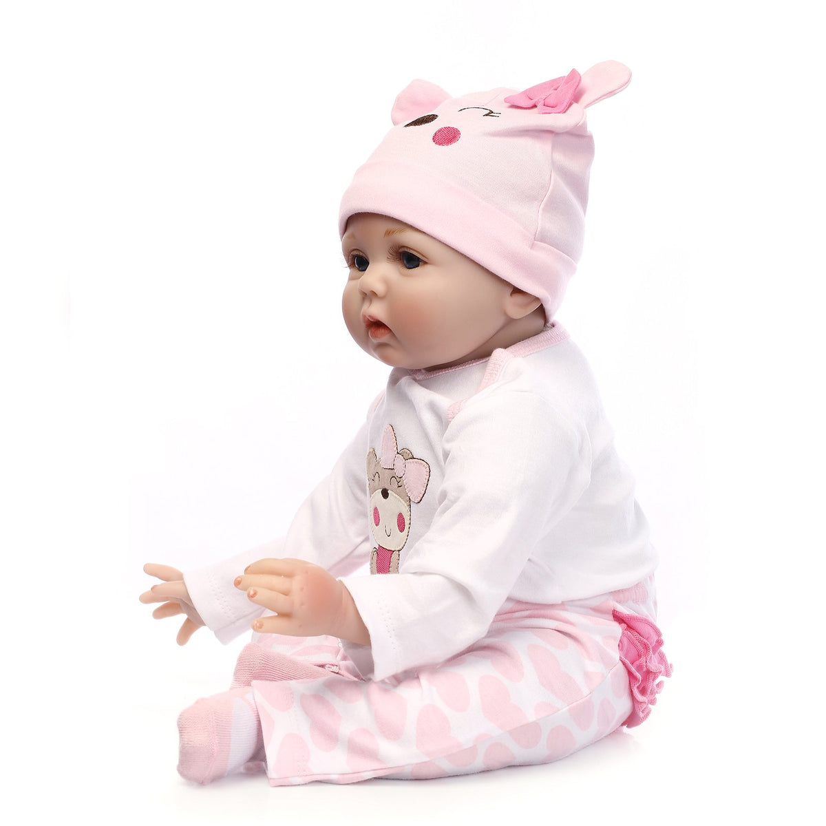 Pink Baby Clothes for 20"- 22" Reborn Doll C1206