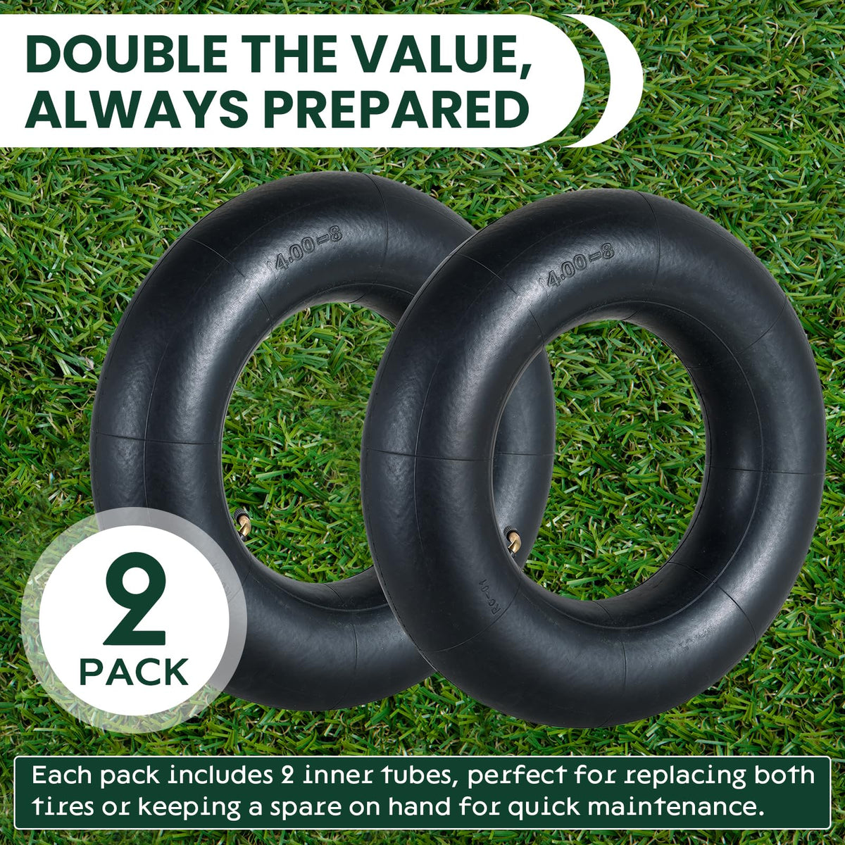 2 Pack 4.80/4.00-8 Inner Tire O146556