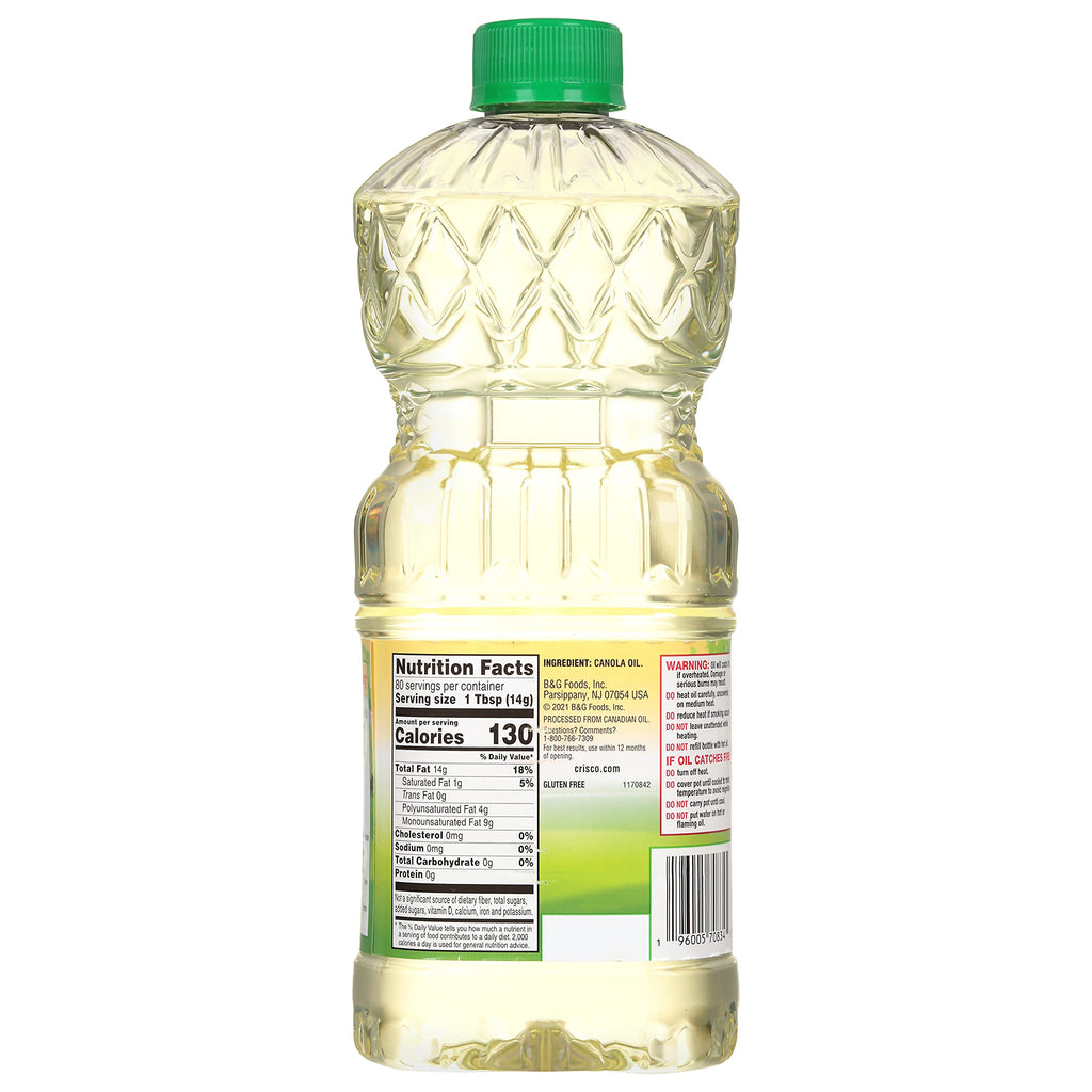 Canola Oil 40 Fluid Ounce Pack of 2 M333