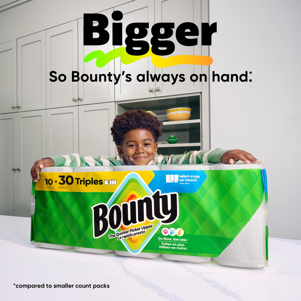 White Paper Towels, 8 Triple Rolls M33378