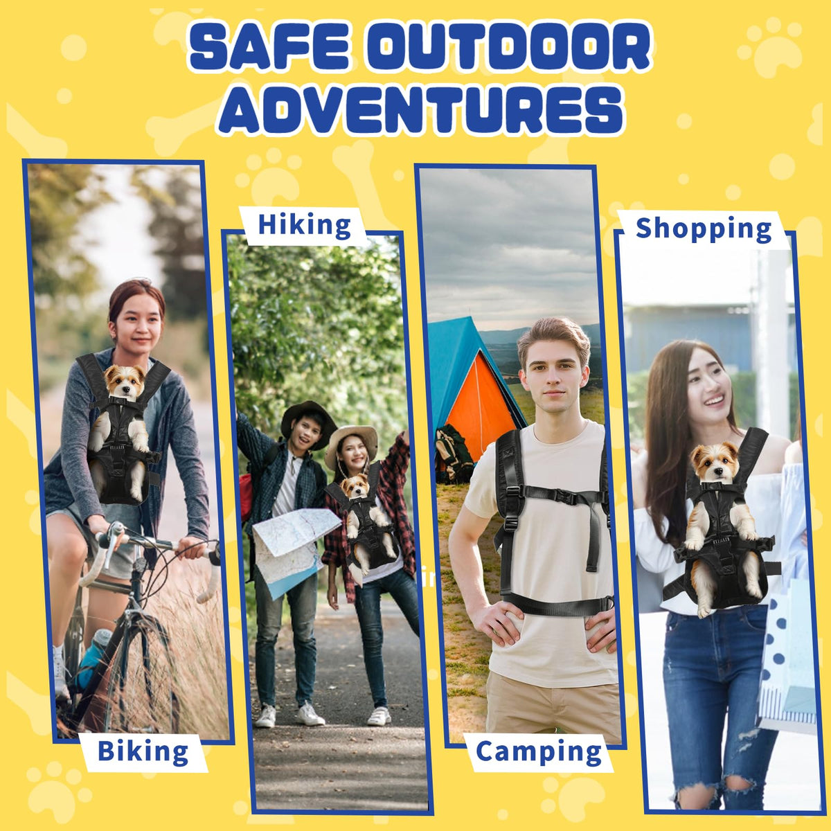 Legs Out Front Pet Carrier Backpack for Small Medium Dogs Cats up to 25lbs Q850515