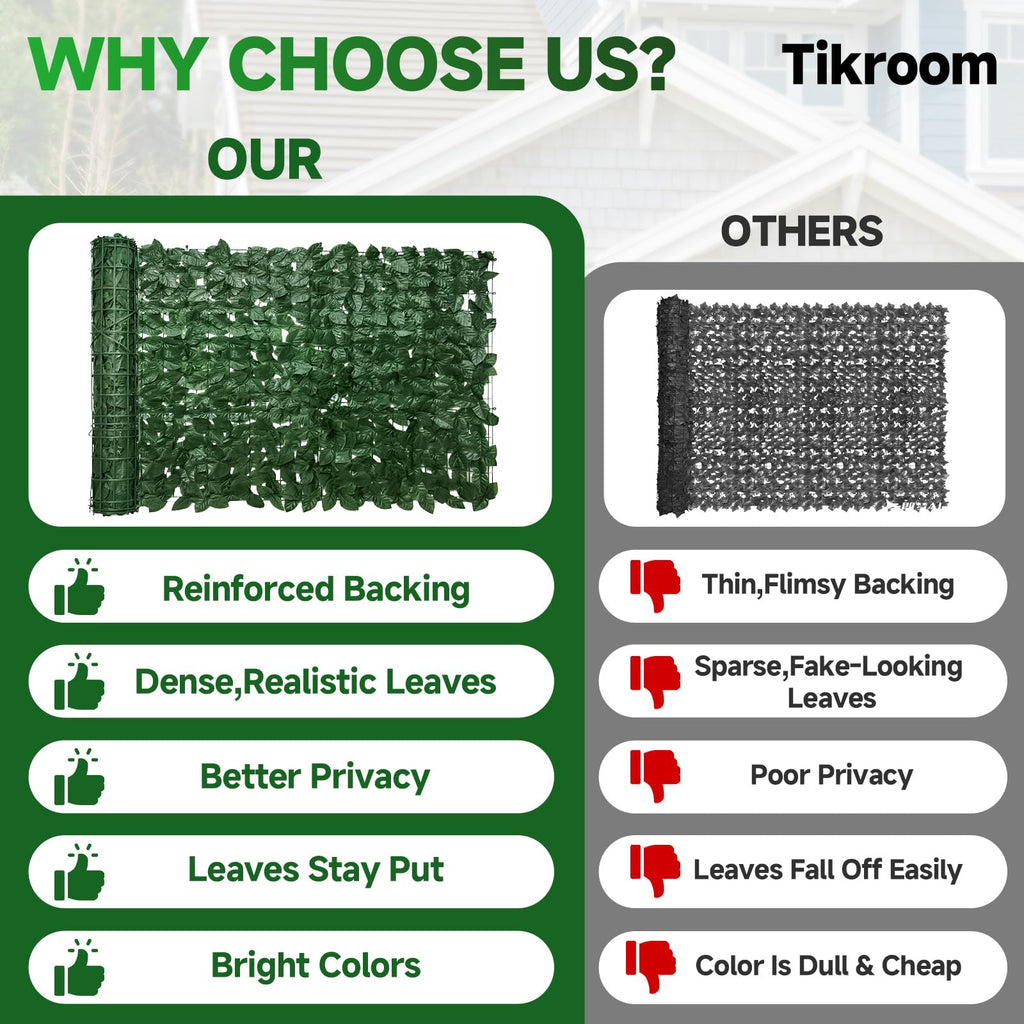 Artificial Ivy Privacy Fence Screen P14630