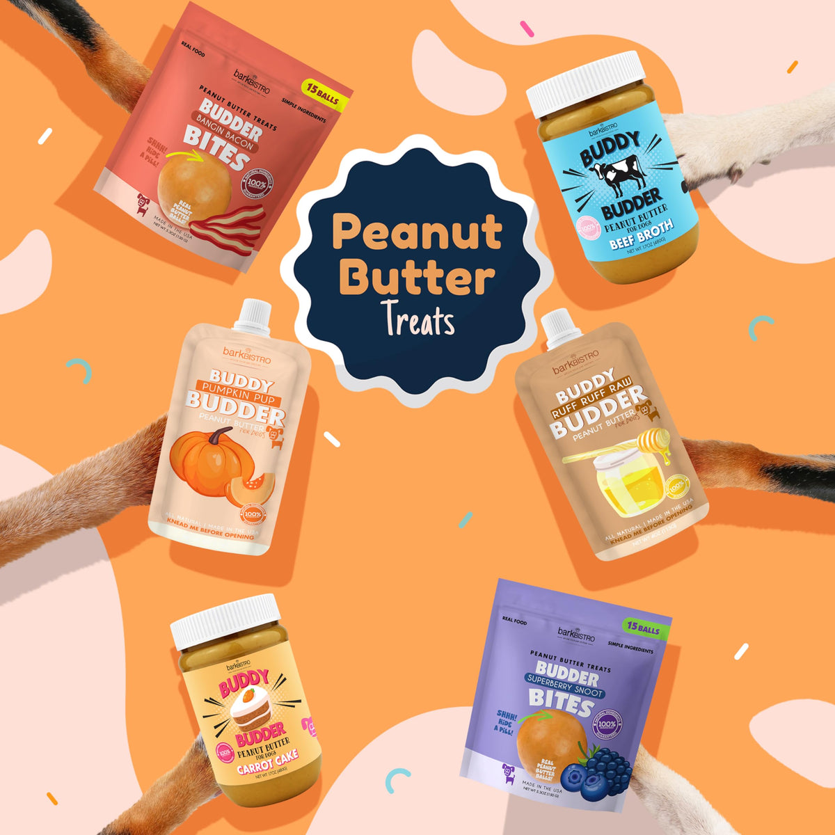 100% Natural Dog Peanut Butter 17oz D209109