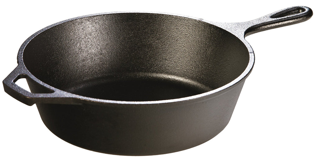 Cast Iron Deep Skillet with Tempered Glass Lid E9262