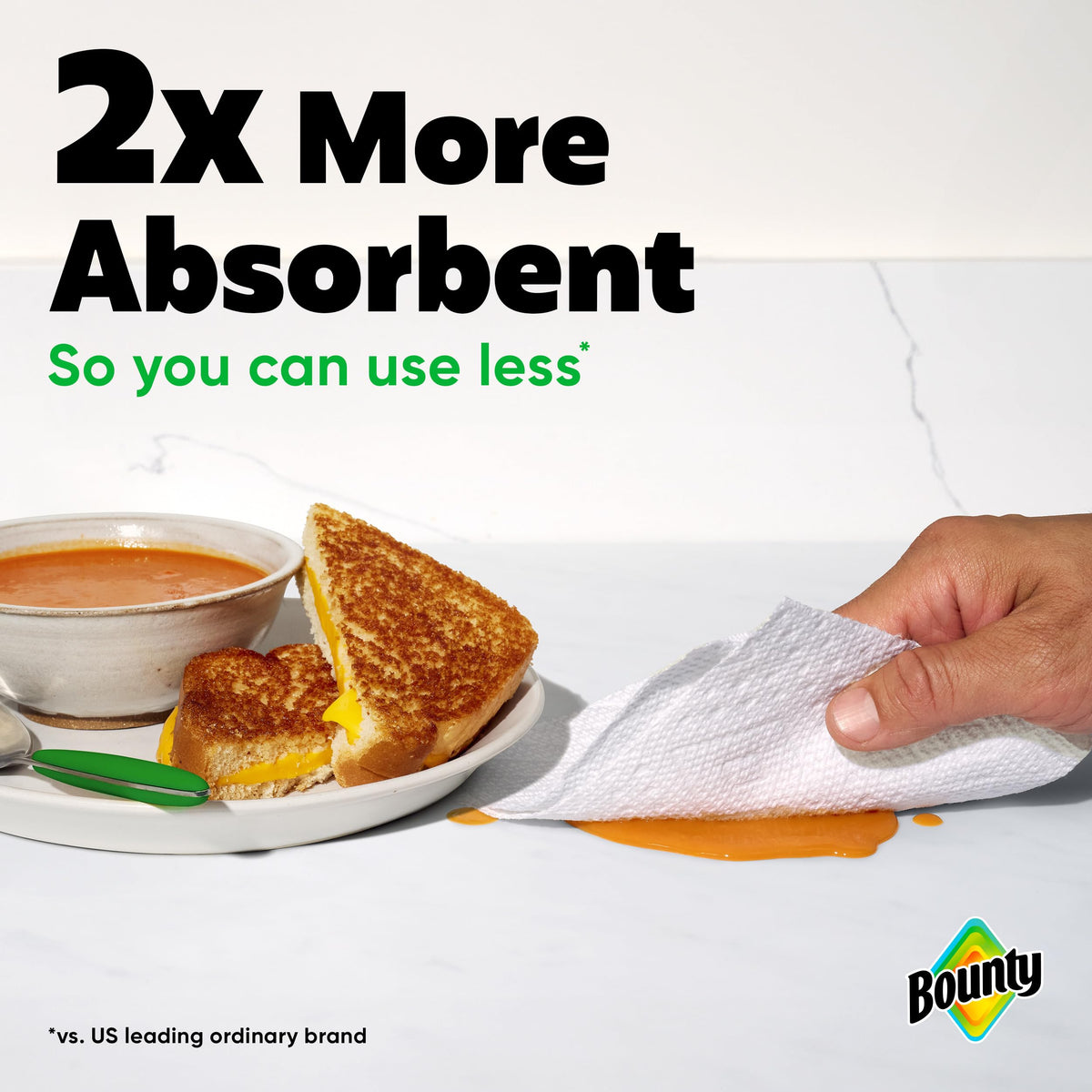 White Paper Towels, 8 Triple Rolls M33378