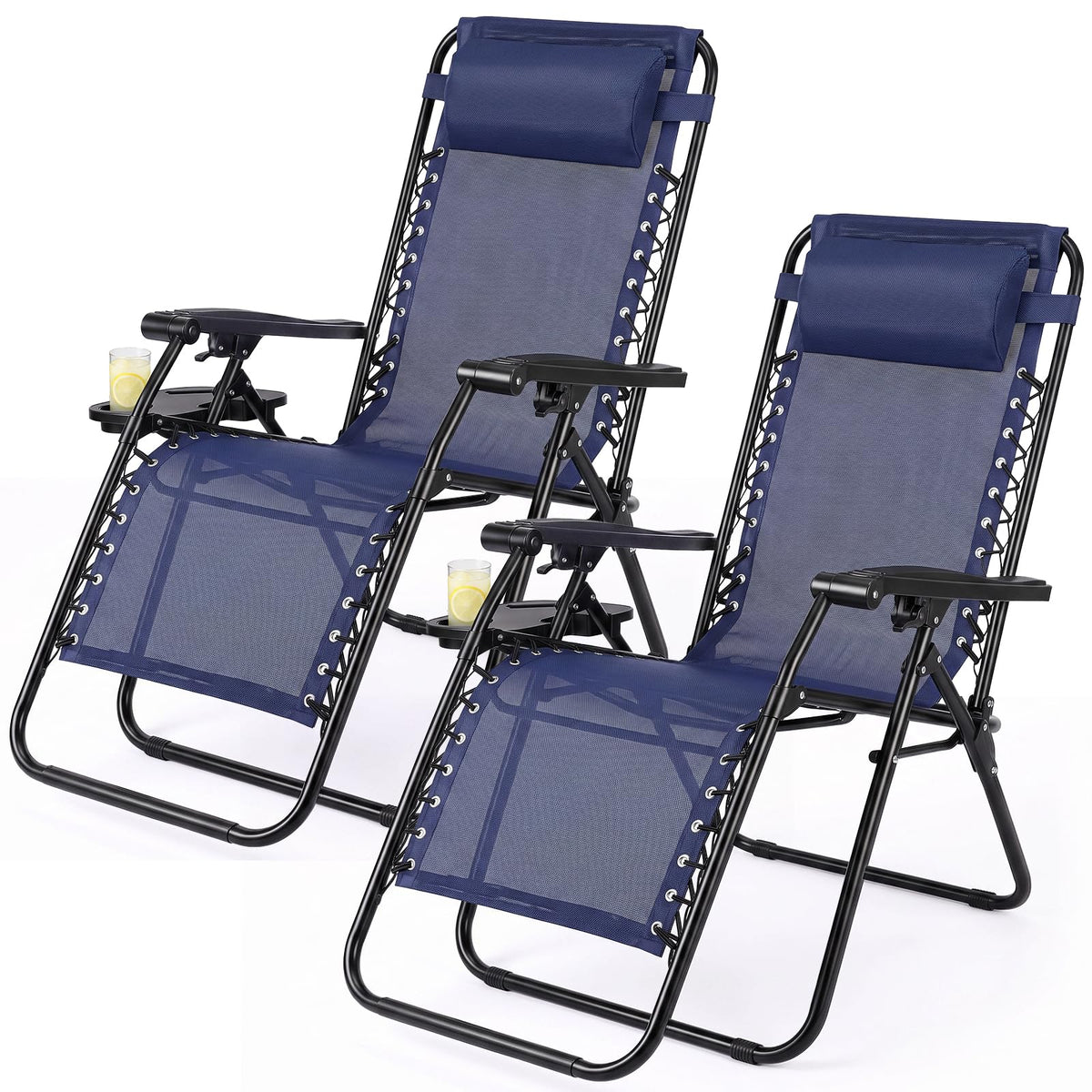 Zero Gravity Chairs Set of 2 W79948