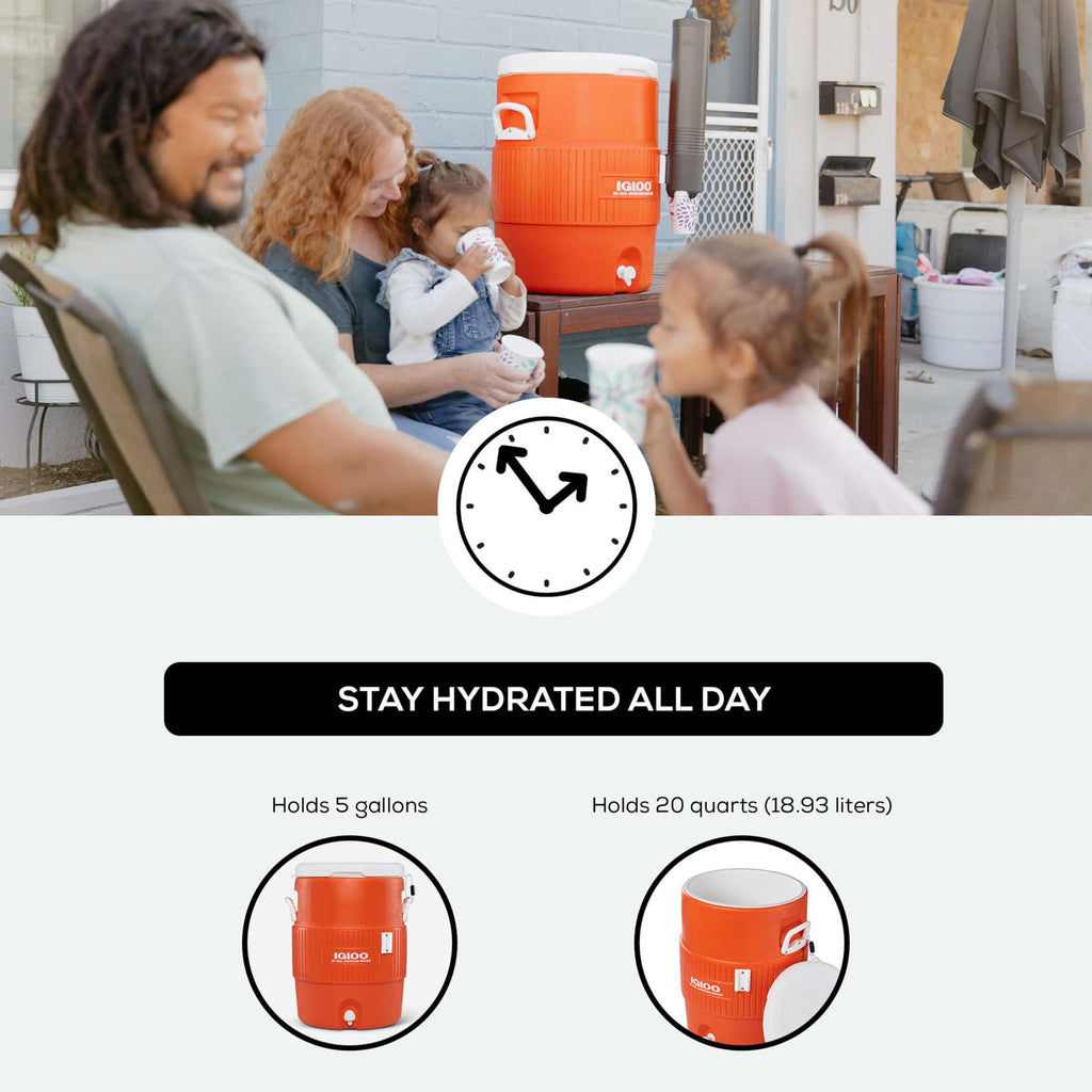 Insulated Beverage Dispenser with Spout E68660