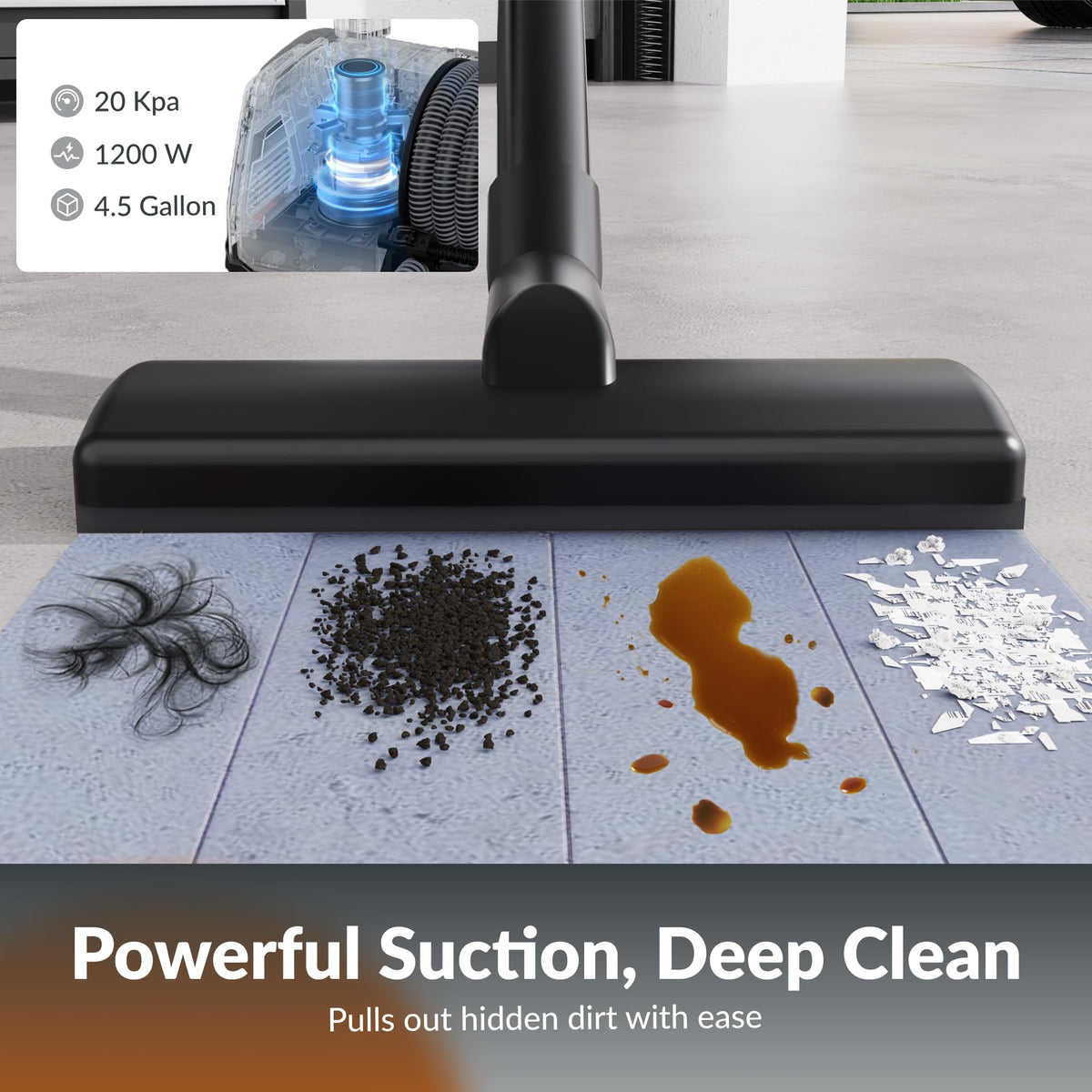 Garage Vacuum Cleaner with 30FT Hose J581661