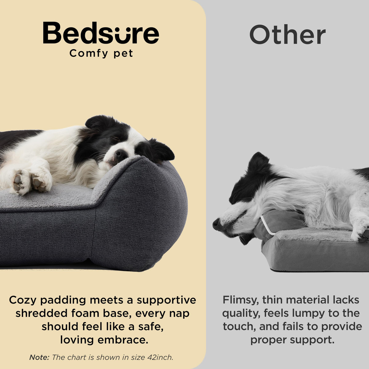 XL Orthopedic Dog Bed C857