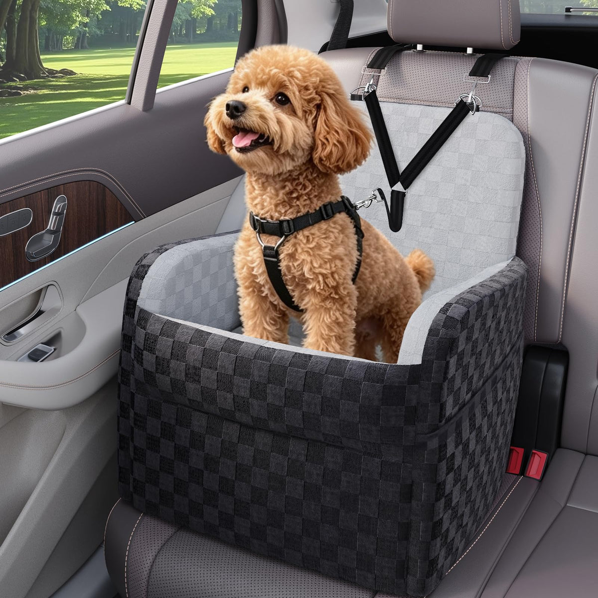 Waterproof Dog Booster Car Seat S617772