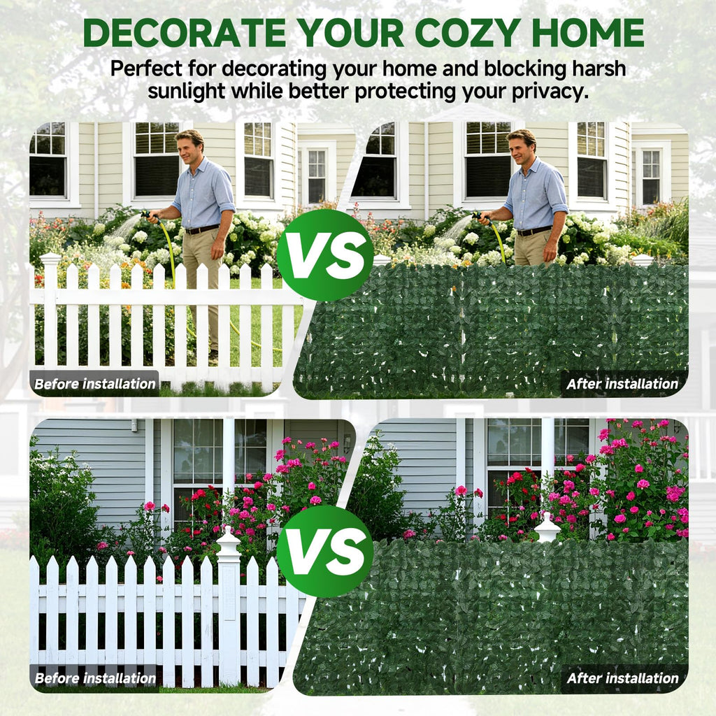 Artificial Ivy Privacy Fence Screen P14630