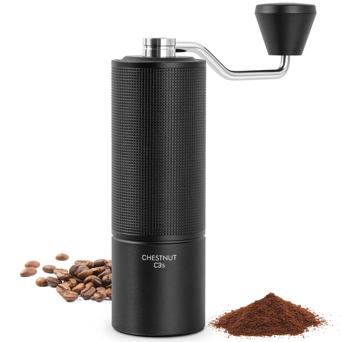 Manual Coffee Grinder with Adjustable Grind Setting Stainless Steel Conical Burr Z754