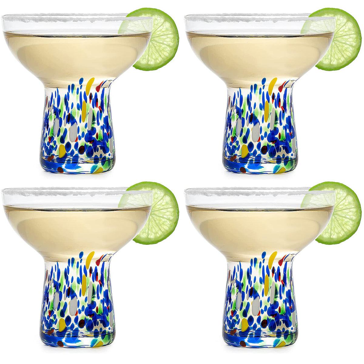 Stemless Margarita Glasses Set of 4 I779