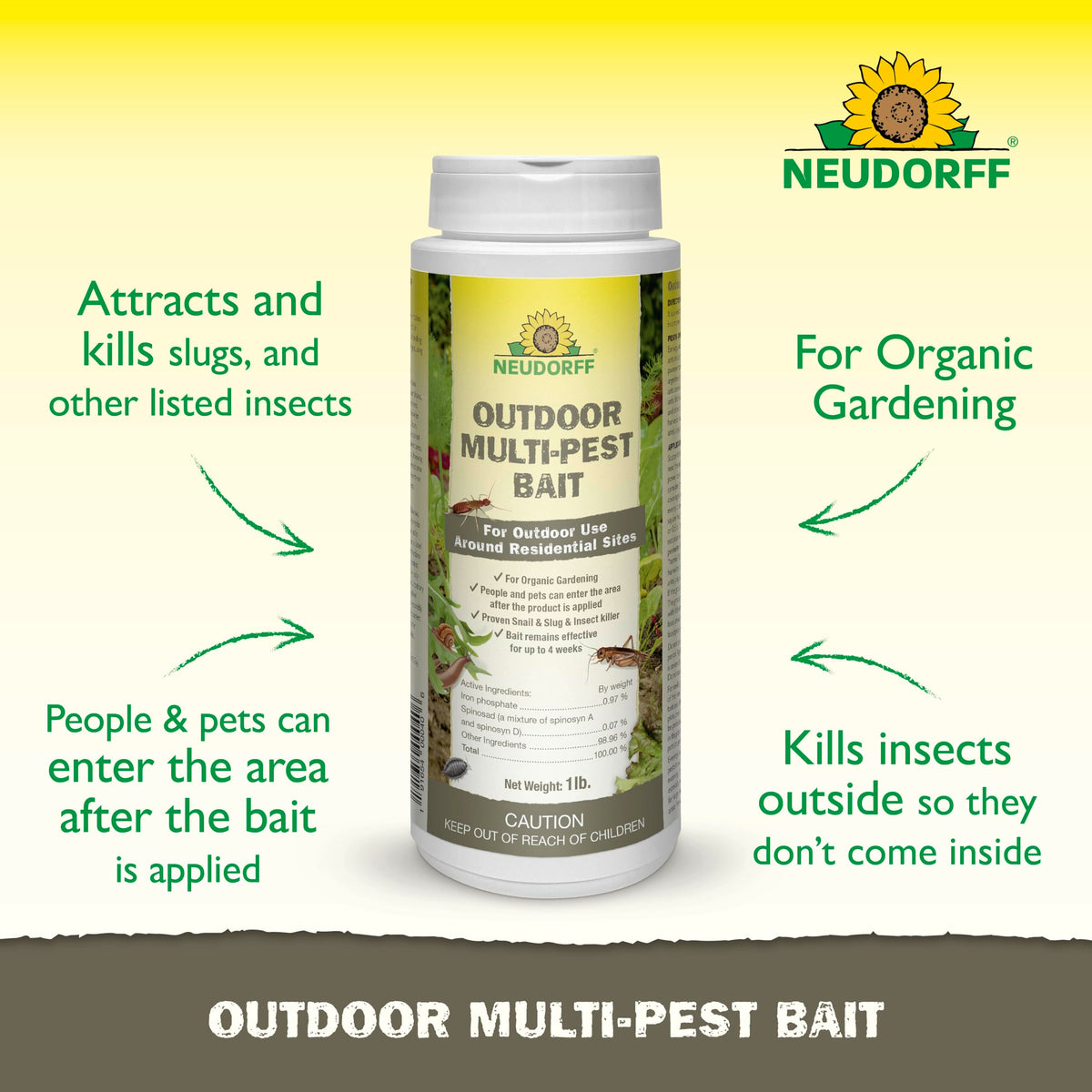 Outdoor Multi-Pest Bait 1 LB E436