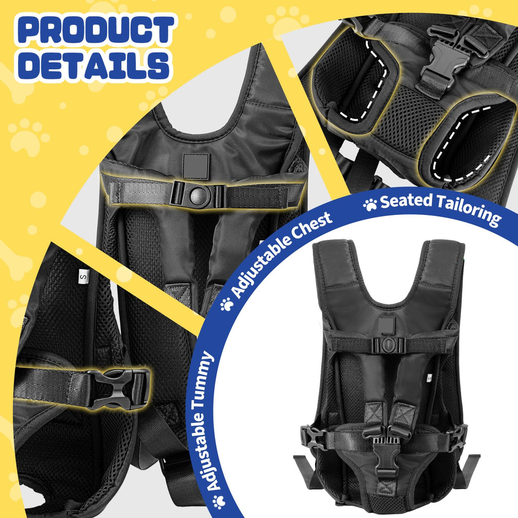 Legs Out Front Pet Carrier Backpack for Small Medium Dogs Cats up to 25lbs Q850515