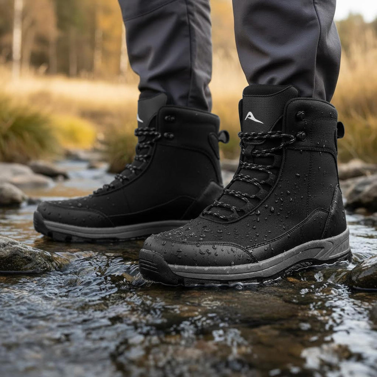 Men’s Waterproof Non-Slip Winter Snow Boots Z3456