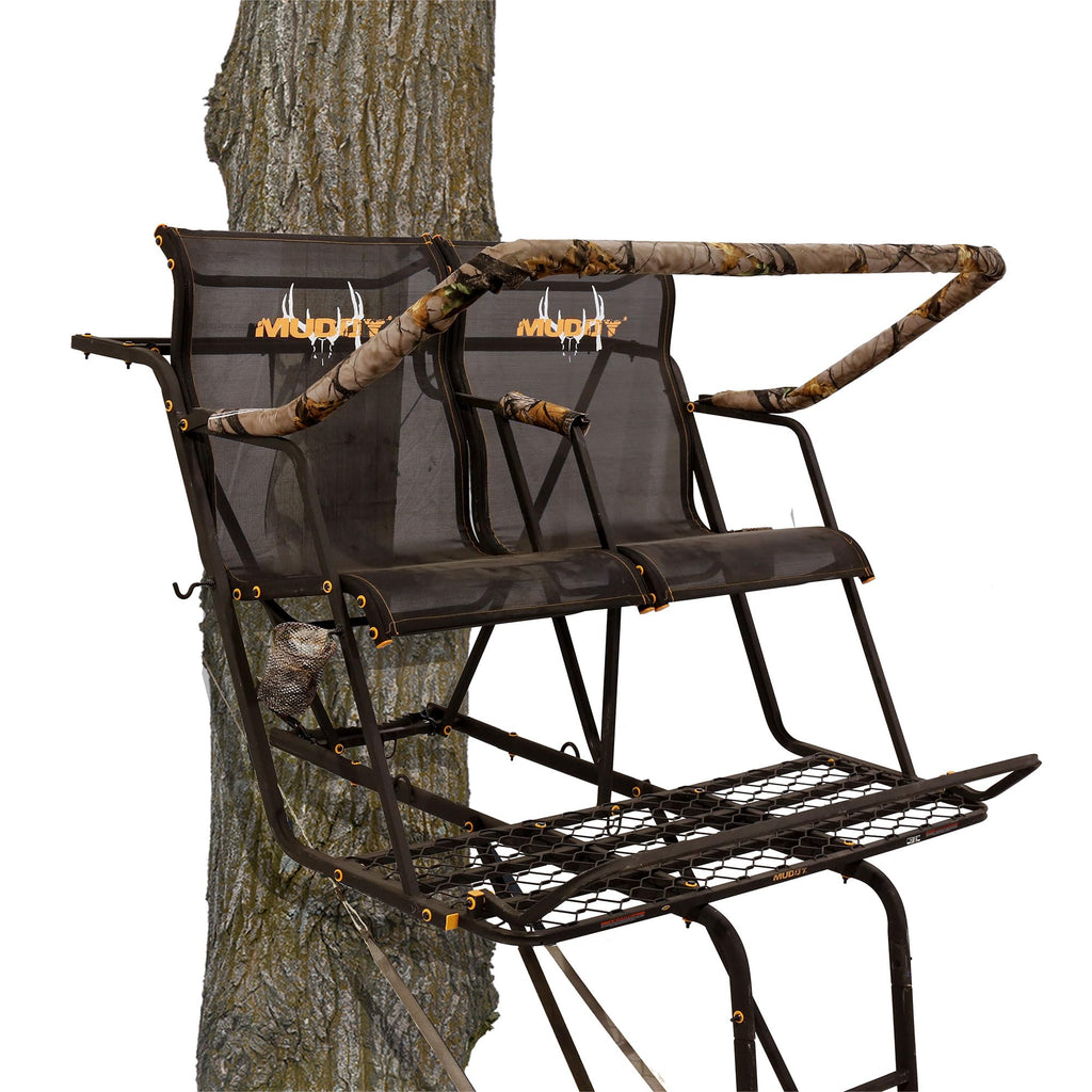 Hunting Deer Ladder Stand 20 ft with Blind Kit Y26254