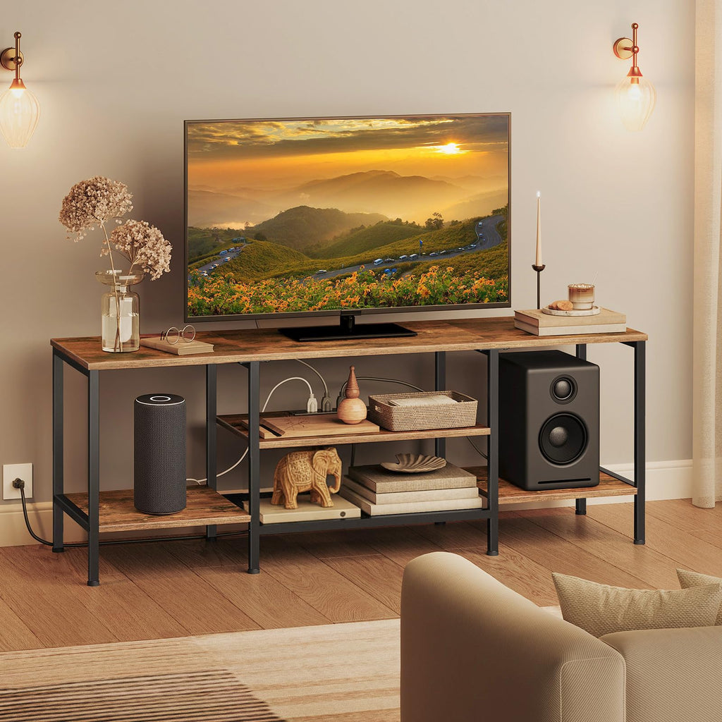 TV Stand with Power Outlets to 65 Inches U891