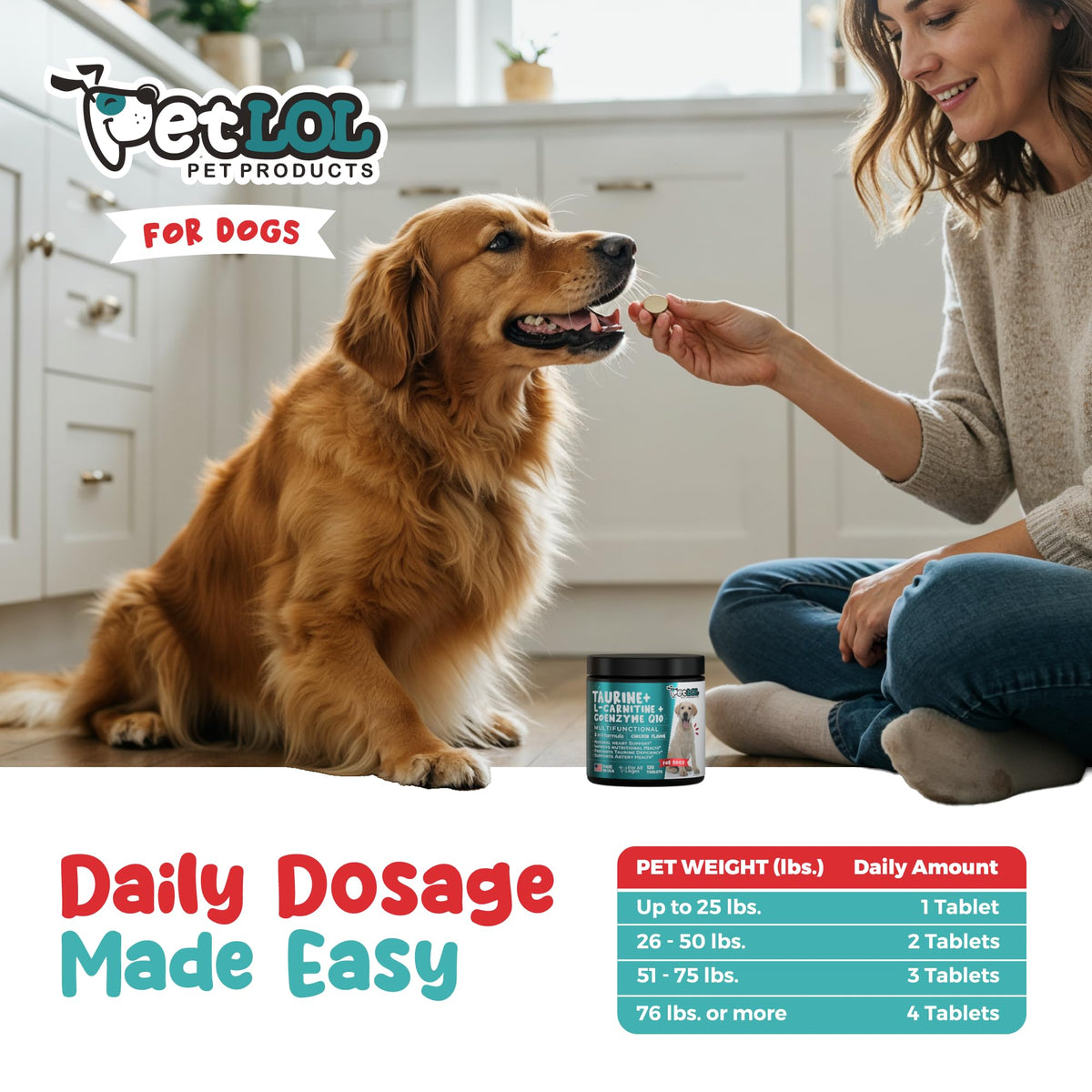 Taurine 500 mg for Dogs S982828