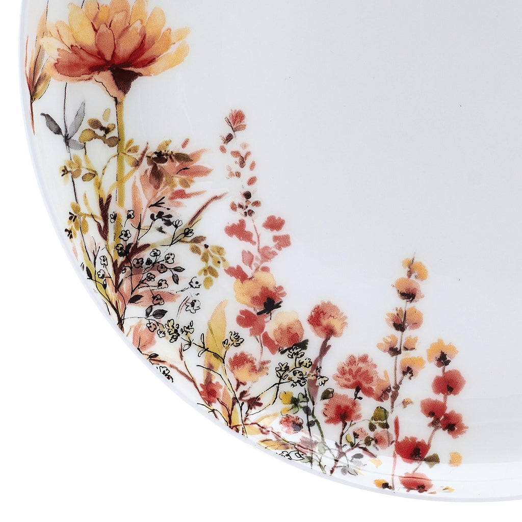 12 Piece Floral Bone China Dinnerware Set Z566695