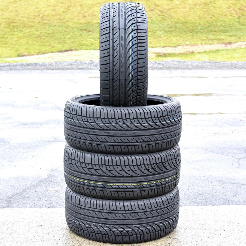 Set of 4 All-Season Passenger Car High Performance Radial Tires 235/45R18 98W E535209