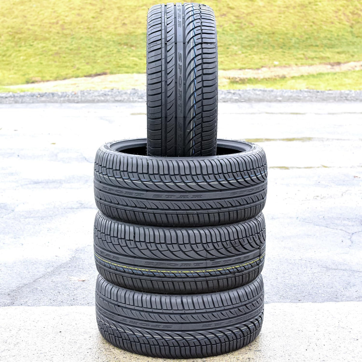 Set of 4 All-Season Passenger Car High Performance Radial Tires 235/45R18 98W E535209