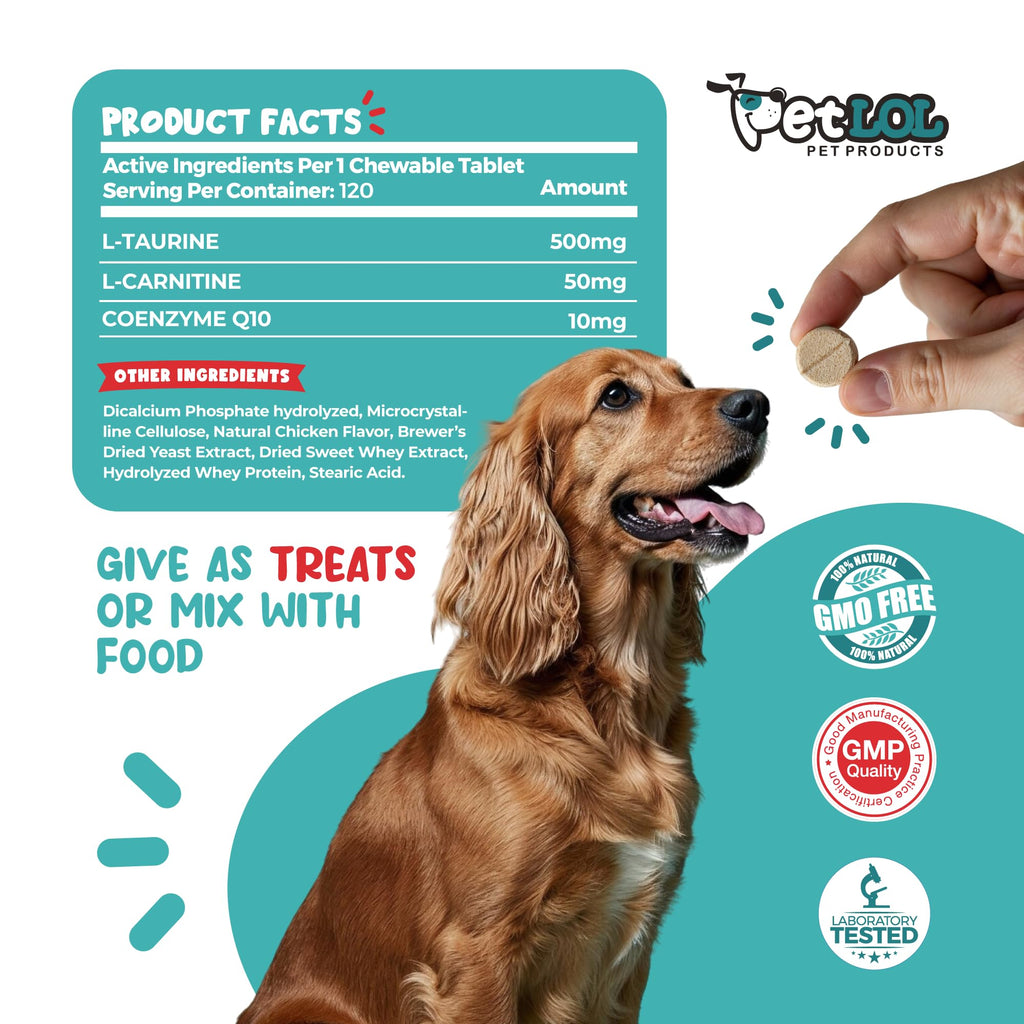Taurine 500 mg for Dogs S982828