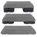 28.5'' Adjustable Exercise Step Platform with 4 Stackable Risers O958364