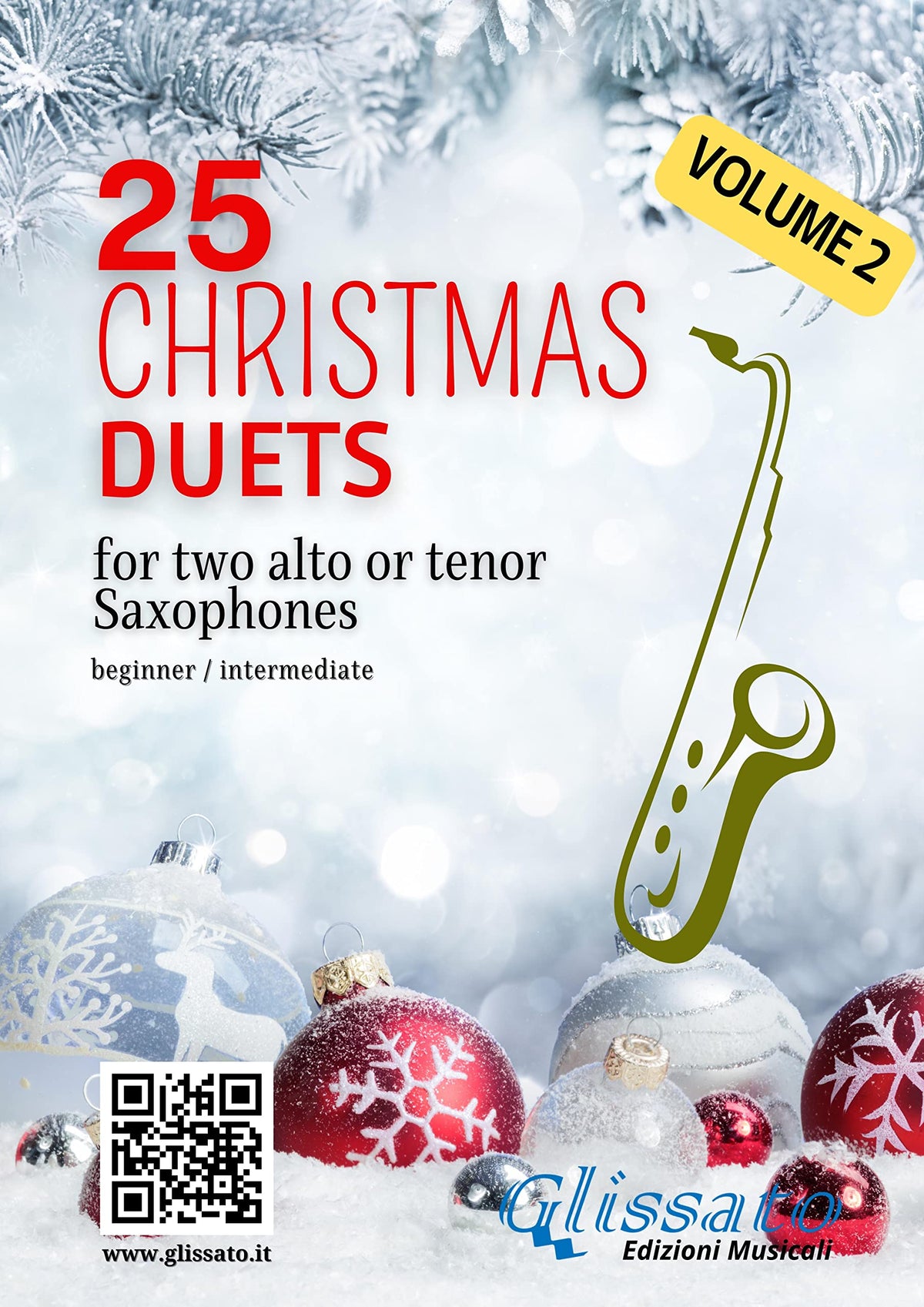Christmas Duets for Alto or Tenor Saxes K5160