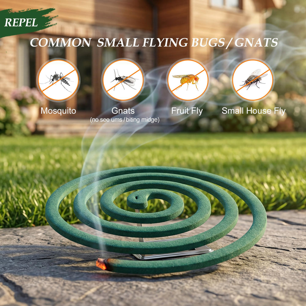 Mosquito Repellent Incense Coils with Citronella Oil, 20 Count B70574