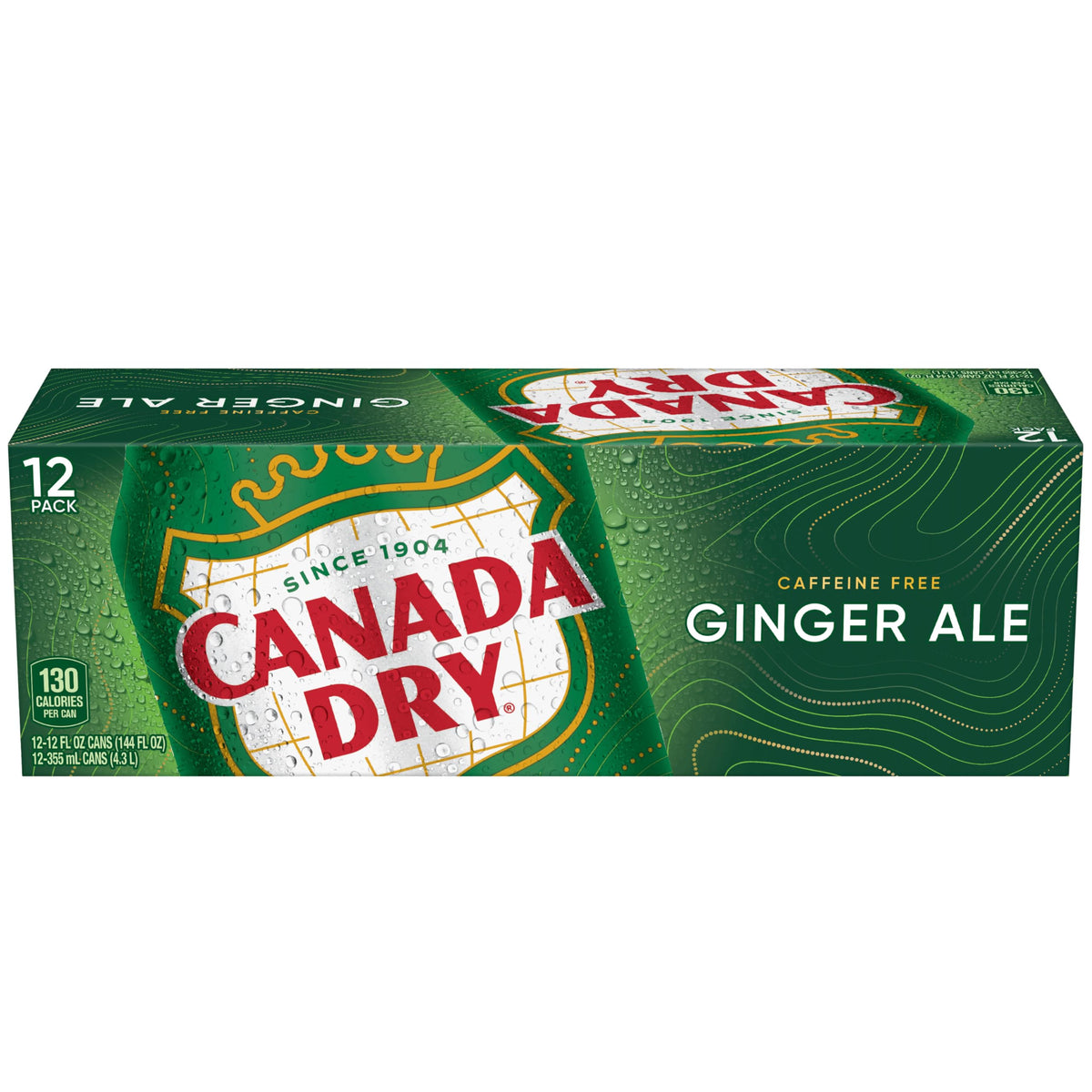 Ginger Ale Soda 12 fl oz 12 pack Y9702