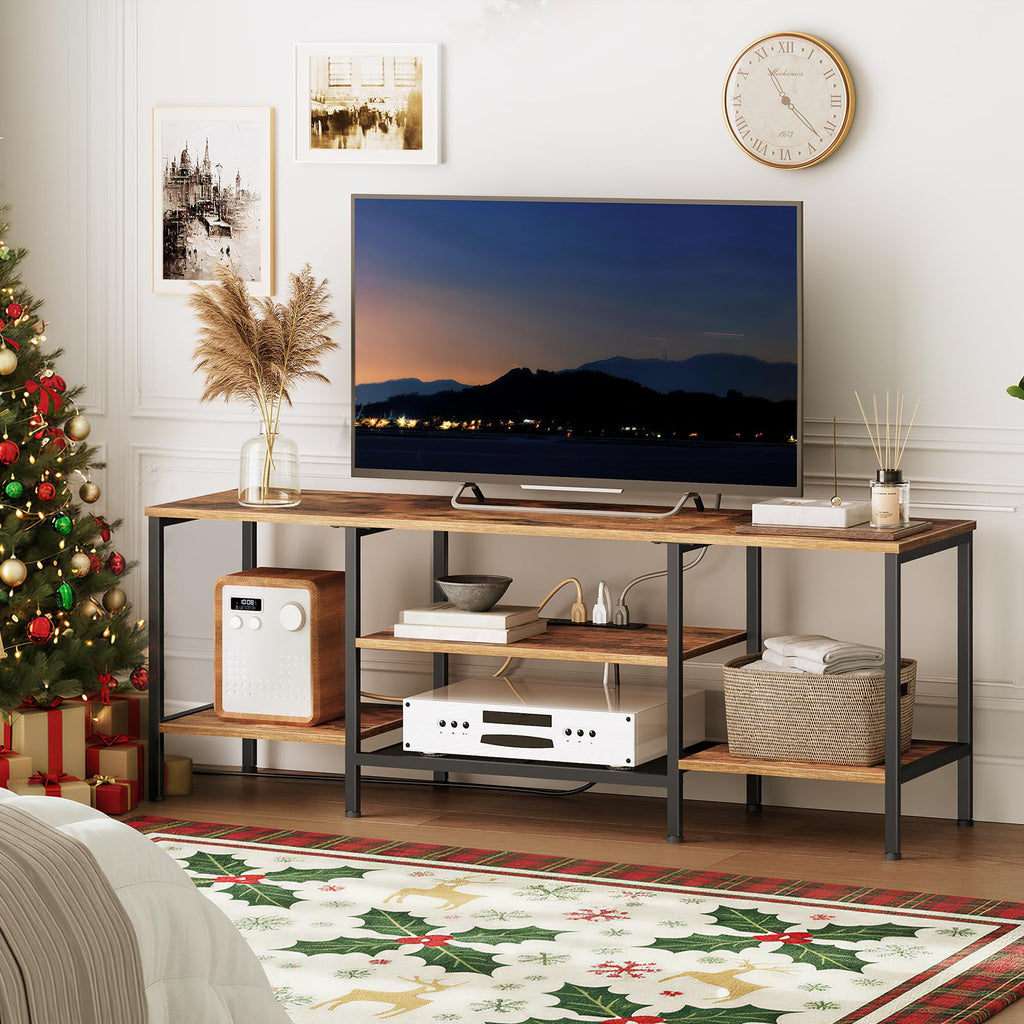 TV Stand with Power Outlets to 65 Inches U891